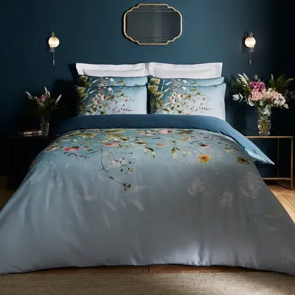 Standard Pillowcase Pair - Blue, Cotton