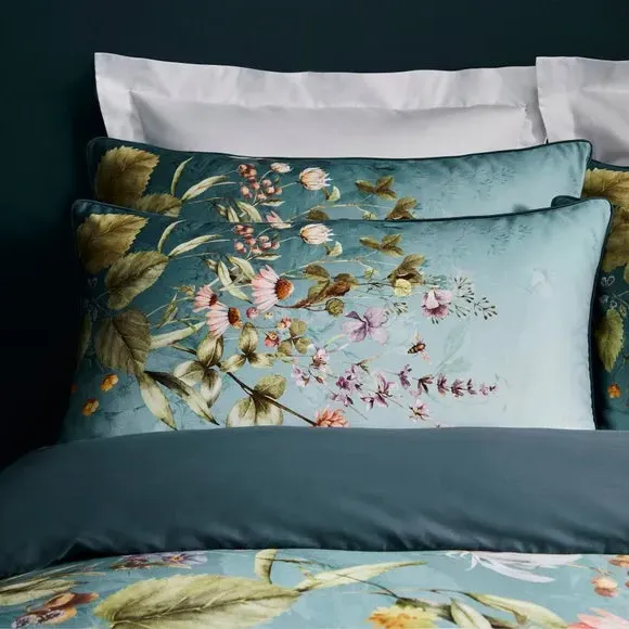 Standard Pillowcase Pair - Blue, Cotton image