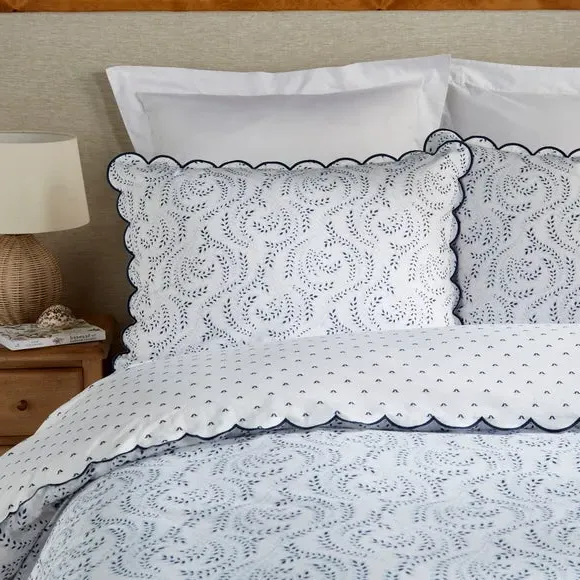 Standard Pillowcase Pair - Blue, Cotton image