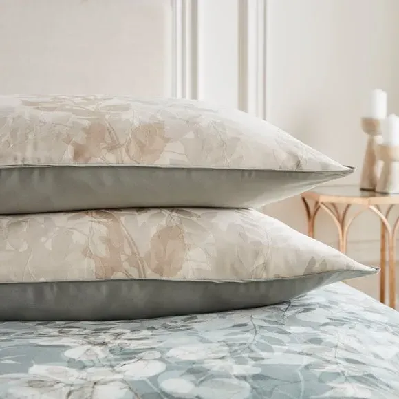 Standard Pillowcase Pair Botanical - Green