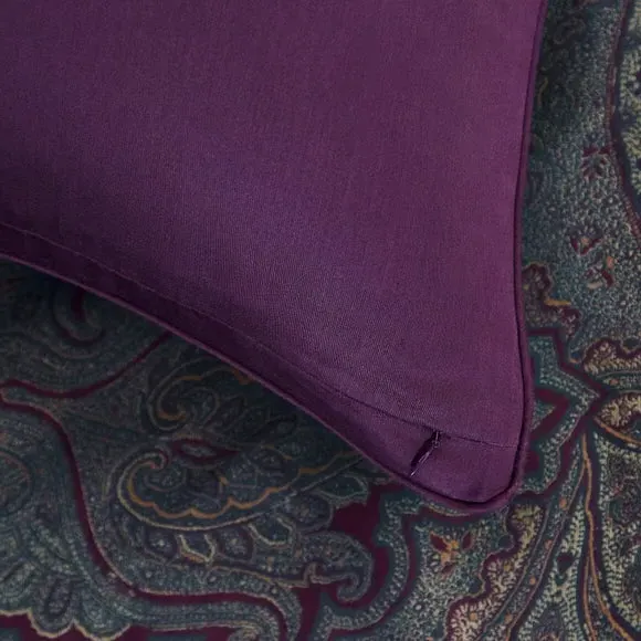 Standard Pillowcase Pair - Damson, Cotton