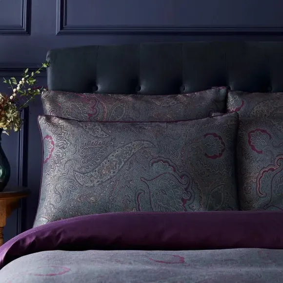 Standard Pillowcase Pair - Damson, Cotton image