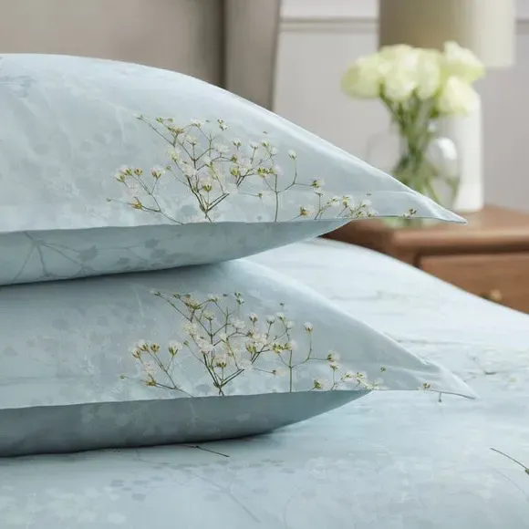 Standard Pillowcase Pair - Mineral, Cotton
