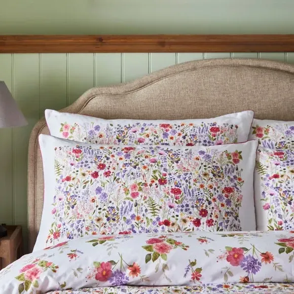 Standard Pillowcase Pair - White, Cotton image