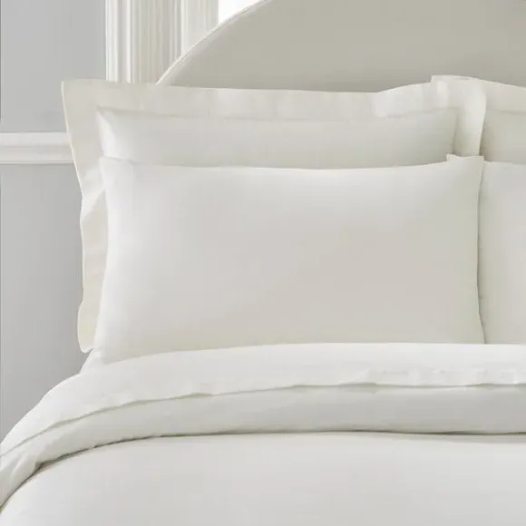 Standard Pillowcase with Zipper - Ivory, TENCEL