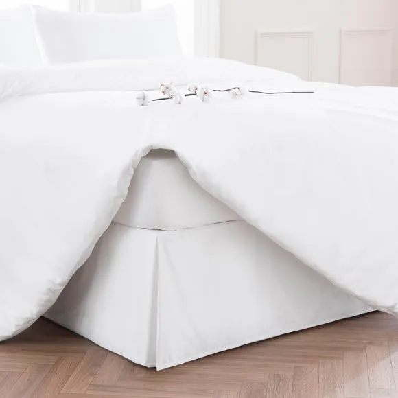 Valance Sheet 300 Thread Count - White, Cotton image