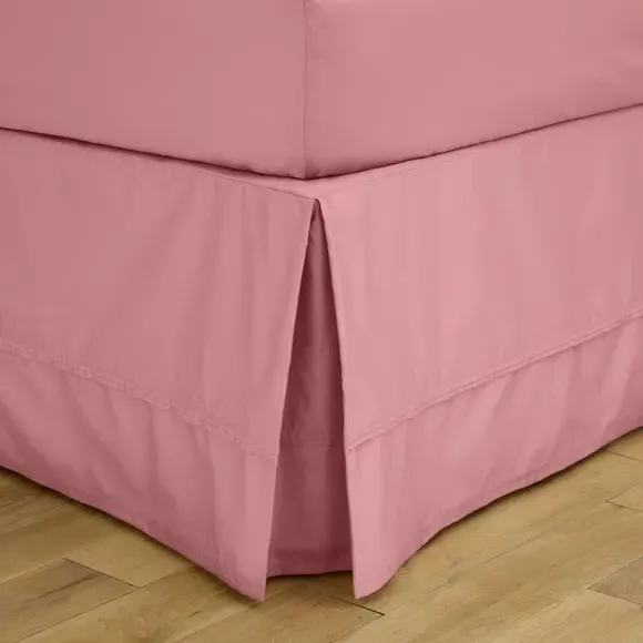 Valance Sheet 500 Thread Count - Rose, Cotton