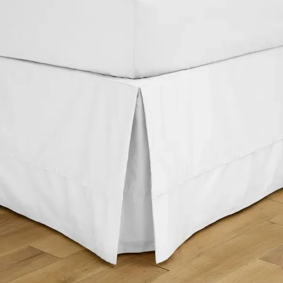 Valance Sheet 500 Thread Count - White, Cotton
