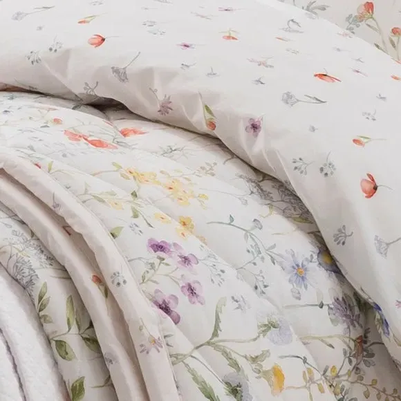 Wildflower Duvet Cover - Multicolor, Cotton