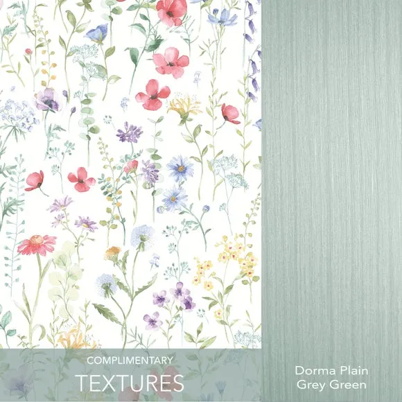 Wildflowers Wallpaper - Multicolor, Matt Finish