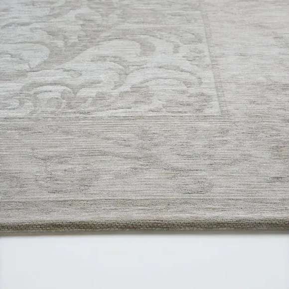 Woven Rug with Anti-Slip - Natural, Chenille