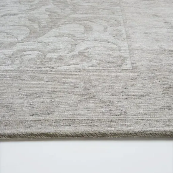 Woven Rug with Anti-Slip - Natural, Chenille