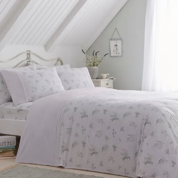 Chloe Duvet Cover Set - Purple, Polycotton image