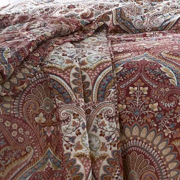 Double Bedspread Reversible - Multicolor, Cotton