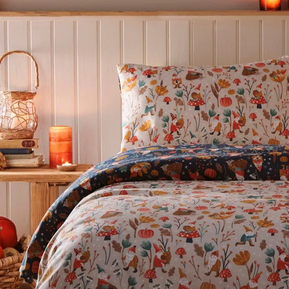 Duvet Cover & Pillowcase Set - Natural, Polyester