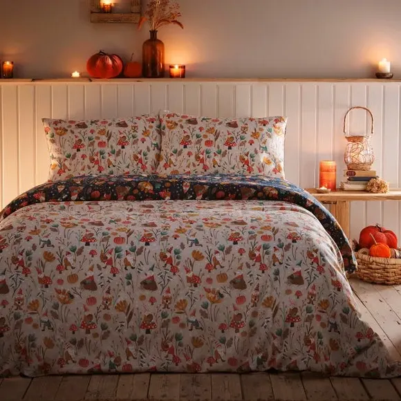 Duvet Cover & Pillowcase Set - Natural, Polyester image