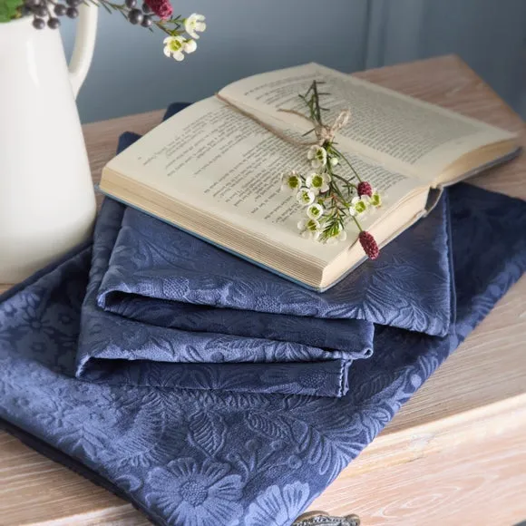 Duvet Cover & Pillowcase Set - Navy, Polyester