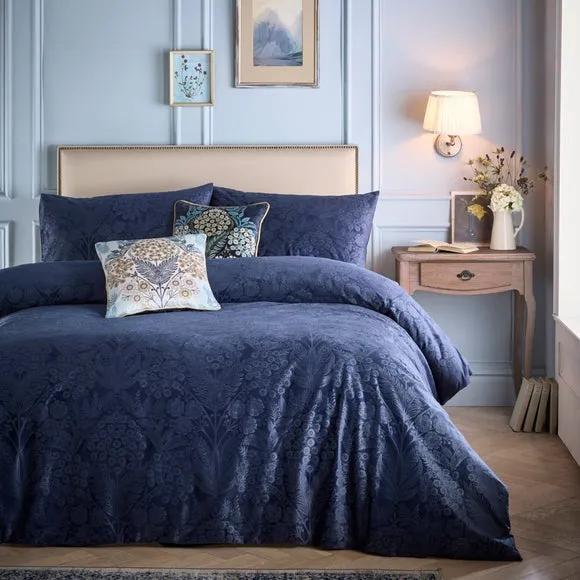 Duvet Cover & Pillowcase Set - Navy, Polyester