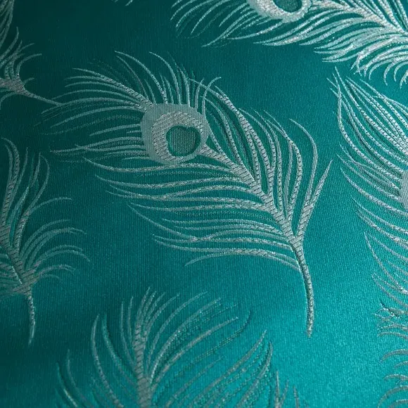 Duvet Cover & Pillowcase Set - Teal, Jacquard
