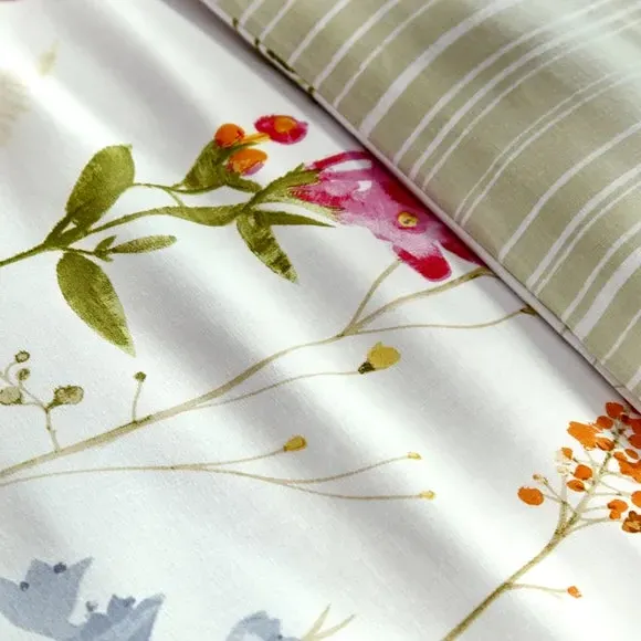 Duvet Cover Set Reversible - Multicolor, Polycotton