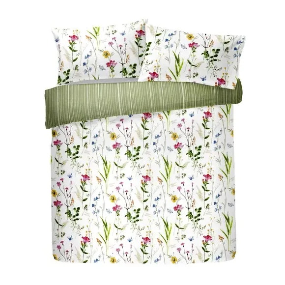 Duvet Cover Set Reversible - Multicolor, Polycotton