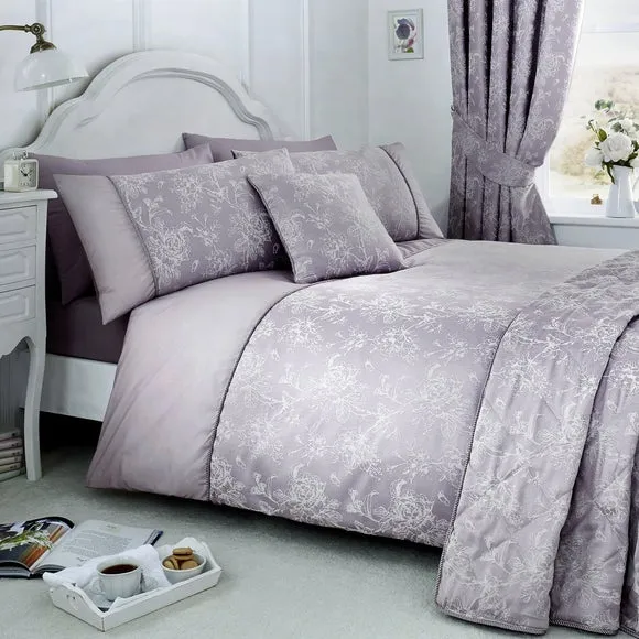 Duvet Cover Set with Pillowcase - Lavender