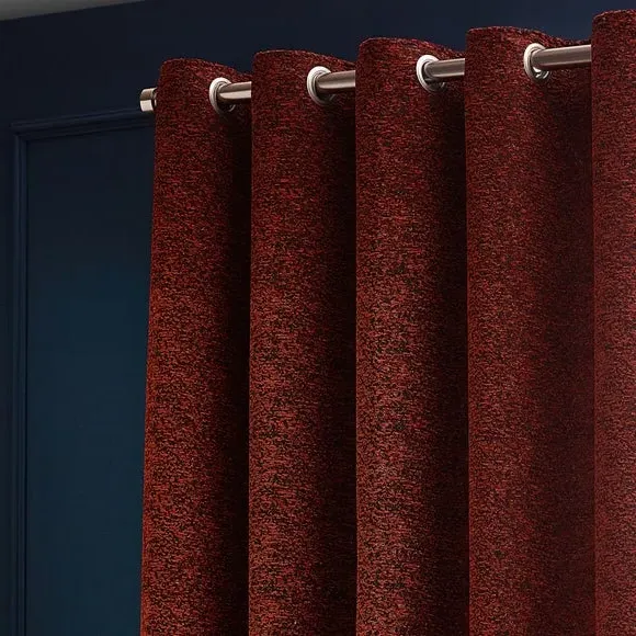 Eyelet Curtains with Room Darkening - Copper
