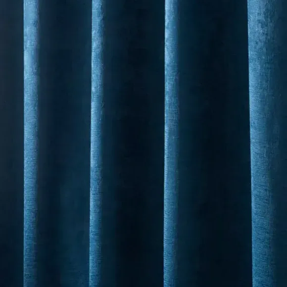 Pencil Pleat Curtains with Thermal Coating - Teal