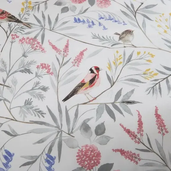 Reversible Duvet Cover Set - Pink, Polycotton