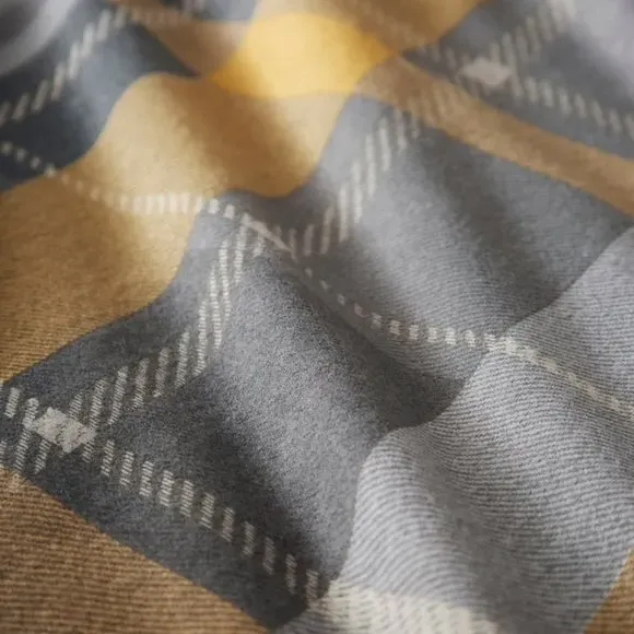 Reversible Duvet Cover Set - Yellow, Cotton