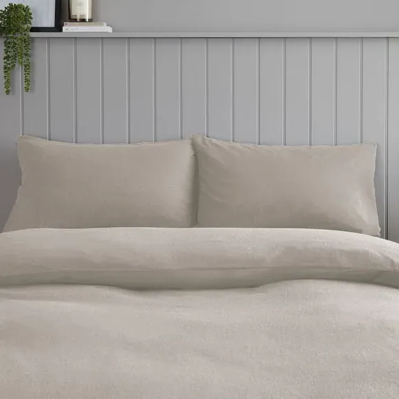 Standard Pillowcase Pair - Natural, Cotton