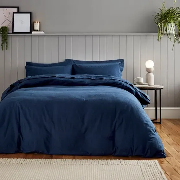 Standard Pillowcase Pair - Navy, Cotton