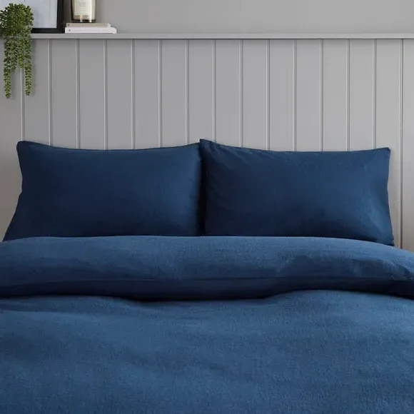 Standard Pillowcase Pair - Navy, Cotton