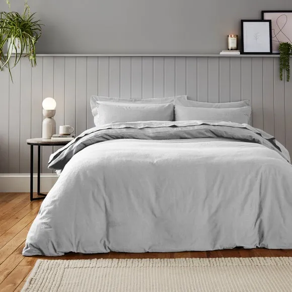 Standard Pillowcase Pair - Silver, Cotton