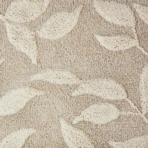 Tufted Bath Mat with Anti-Slip - Natural, Cotton