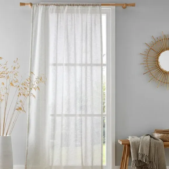 Slot Top Voile Panel - Natural image