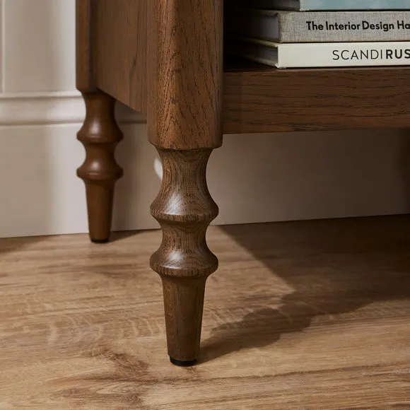 1 Drawer Bedside Table - Light Oak, Wood