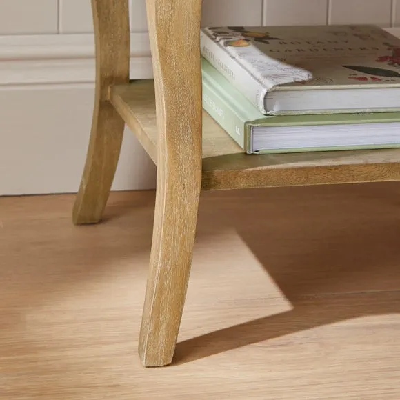 1 Drawer Bedside Table - Natural, Mango Wood