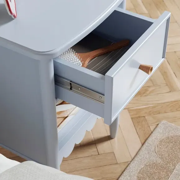 1 Drawer Bedside Table with Shelf - Air