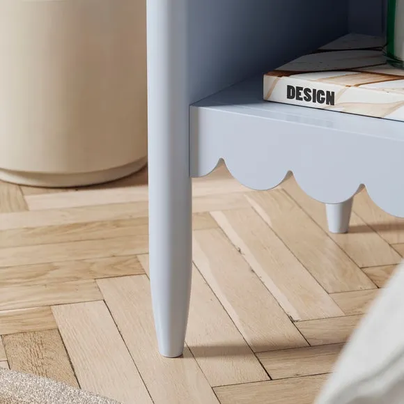 1 Drawer Bedside Table with Shelf - Air