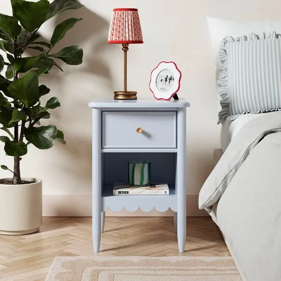 1 Drawer Bedside Table with Shelf - Air image