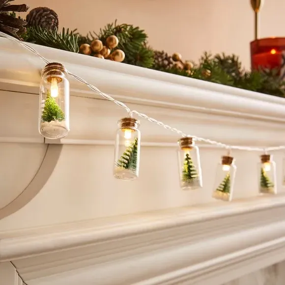 10-Piece LED String Lights - Warm White, Bottle image