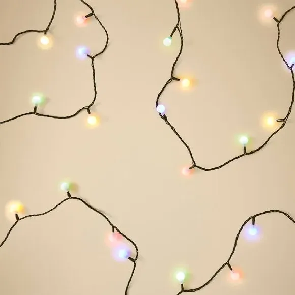 100 LED Ball String Lights - Multicolor