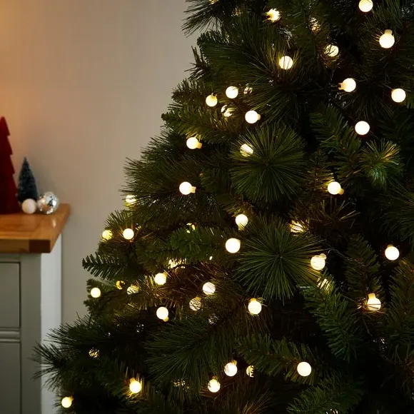 100 LED Ball String Lights - Warm White