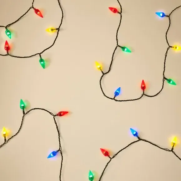 100 LED Diamond String Lights - Multicolor
