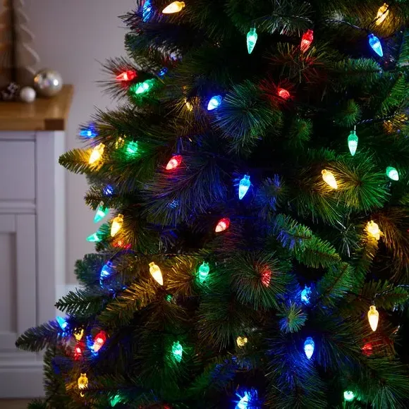 100 LED Diamond String Lights - Multicolor image