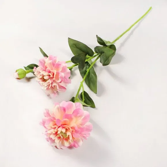 12-Pack Artificial Dahlia Spray - Pink