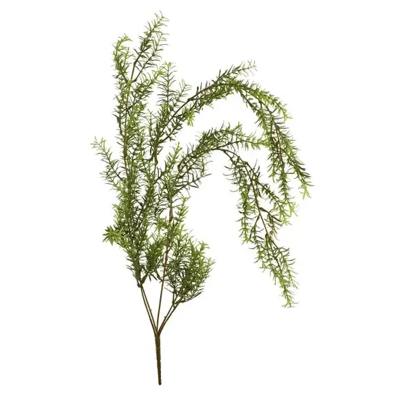 12-Pack Artificial Trailing Pine Stems - Green