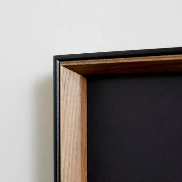 12-Photo Panel Frame - Black