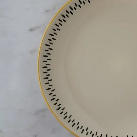 12-Piece Dinner Set - Ochre, Stoneware